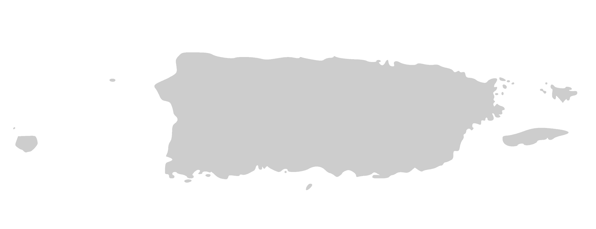 Puerto Rico outline